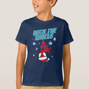 T-shirt Spidey Holiday Deck The Walls