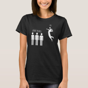 T-shirt Spike Autres Personnes Me Beach Volleyball Joueur