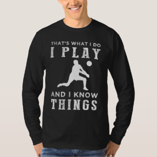 T-shirt Spikes & Smarts - Hilarious Volleyball Tee!