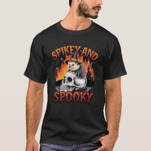 T-shirt Spikey et Éffrayant" Sorcière Halloween Halloween