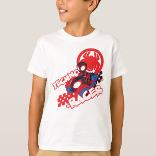 T-shirt Spin conduisant son Techno-Racer