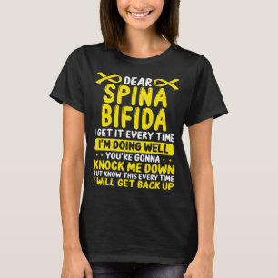 T-shirt Spina Bifida Journée de sensibilisation Spina Bif