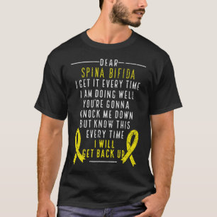 T-shirt Spina Bifida Sensibilisation Je reviendrai Jaune R