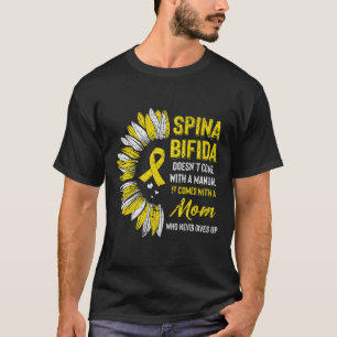 T-shirt Spina Bifida Sensibilisation Maman Fleur de soleil