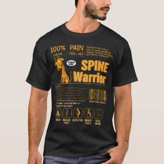 T-shirt Spine Warrior Tethered Spinal Cord Syndrome Tsc Gi