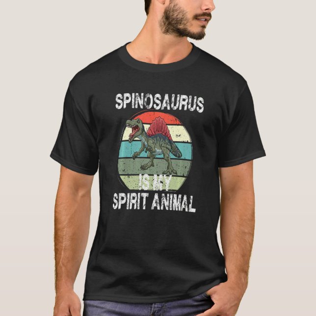 T-shirt Spinosaurus est mon Esprit Animal (Devant)