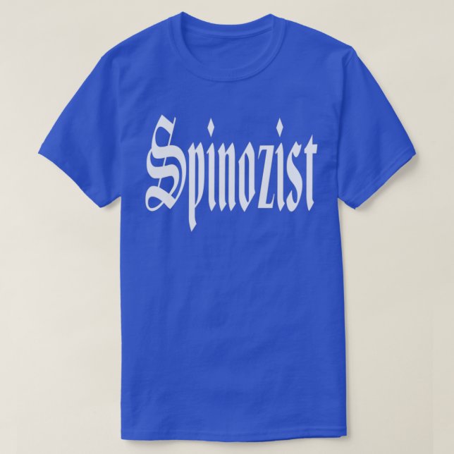 T-shirt Spinozist Baruch Spinoza Spinoza  (Design devant)