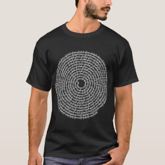 T-shirt Spiral Mala - 108 Hare Krishna Hare Ram