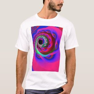 T-shirt spirale de chakra de coeur