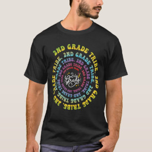 T-shirt Spirale de la tribu de 2e année Vintage Premier jo