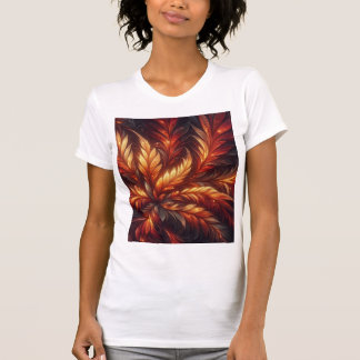 T-shirt Spirale du Phénix — Explosion de plumes d'Enfer