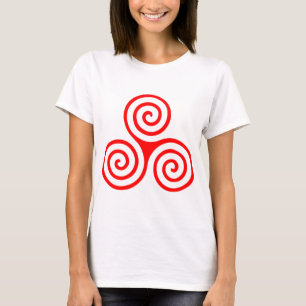 T-shirt Spirale triple
