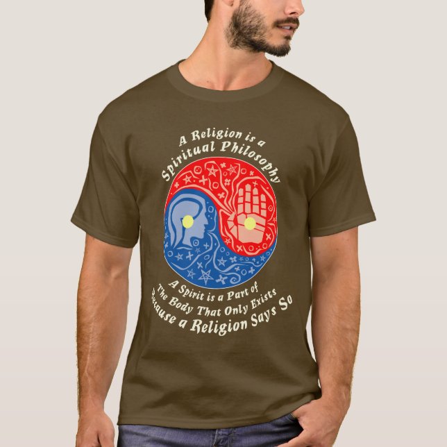 T-shirt Spirite (foncée) (Devant)