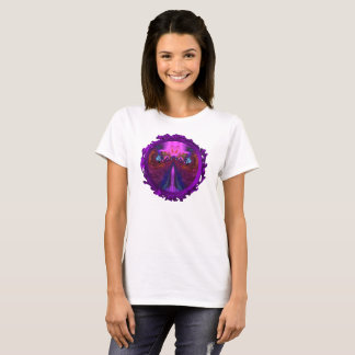 T-shirt Spiritual Pink Eyes Woman