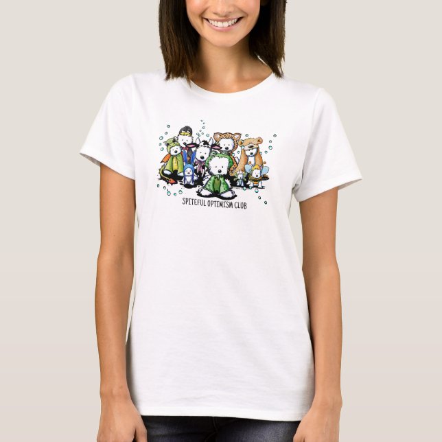 T-shirt Spiteful Optimism Club (Devant)