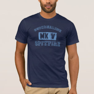 T-shirt Spitfire de Supermarine - BLEU
