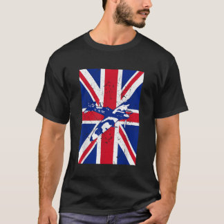 T-shirt Spitfire Vintage British 2ÈME GUERRE MONDIALE Figh