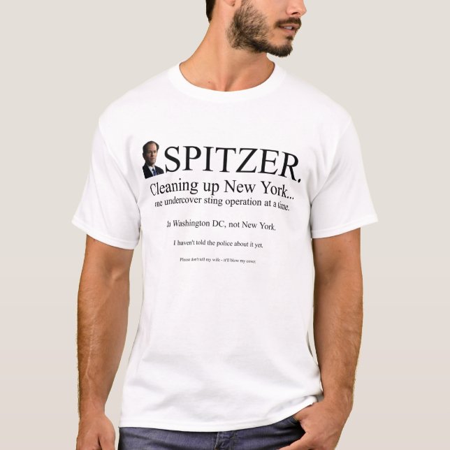 T-shirt Spitzer nettoyant NY (Devant)