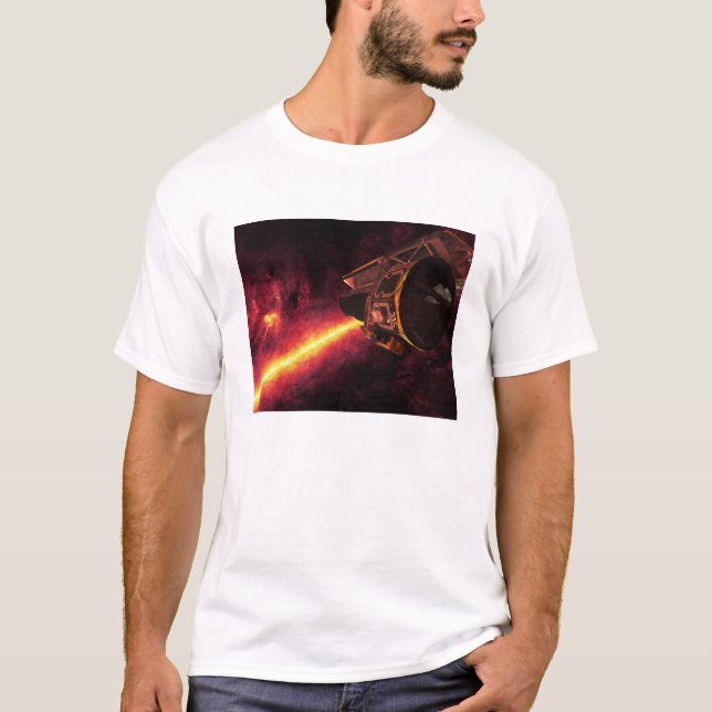 T-shirt Spitzer vu contre le ciel infrarouge (Devant)