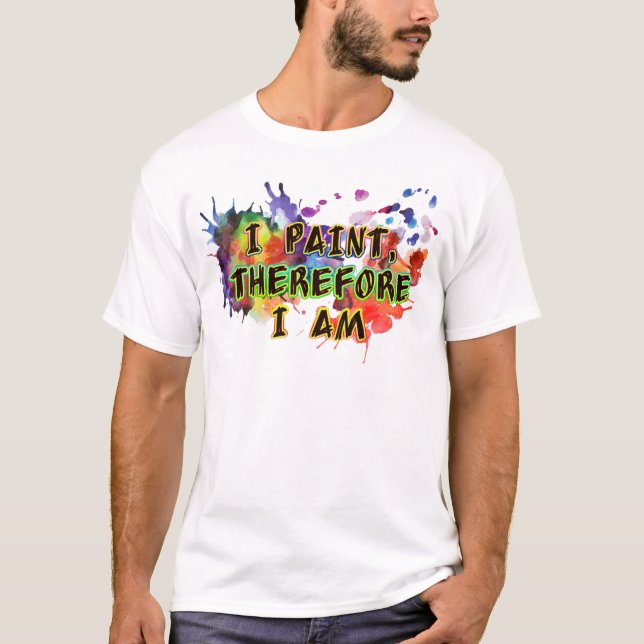 T-shirt Splashy, coloré et amusant ! (Devant)