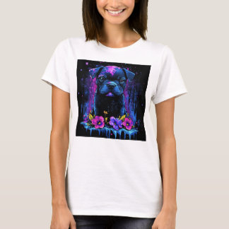 T-shirt Splashy Pit Bull