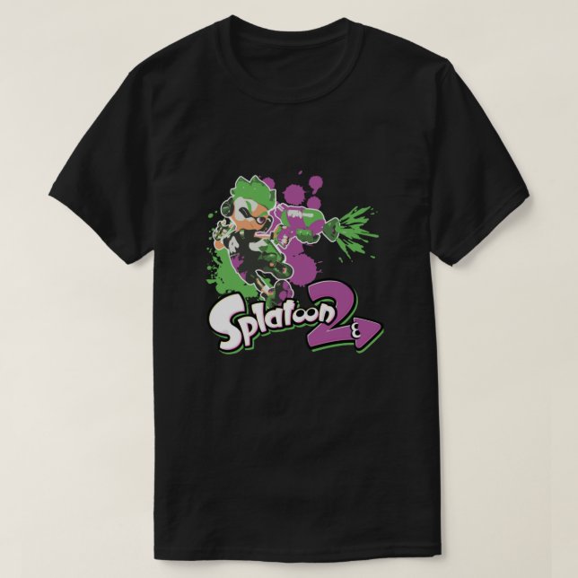 T-shirt Splatoon 2 Enkling Boy  (Design devant)