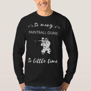 T-shirt Splatter et Snicker : tellement de paintball, donc