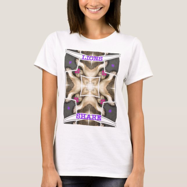 T-shirt Splendor du Serengeti : Artistère de masquage anim (Devant)