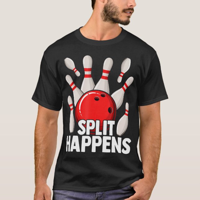 T-shirt Split Happens Rétro (Devant)