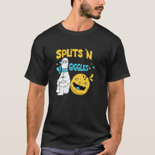 T-shirt Splits 'N Giggles, Quilleur de bowling drôle