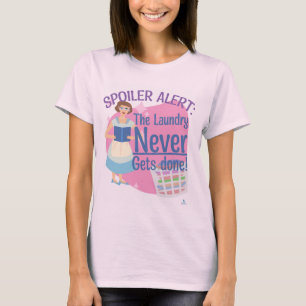 T-shirt Spoiler n'a jamais lu la lessive ménagère