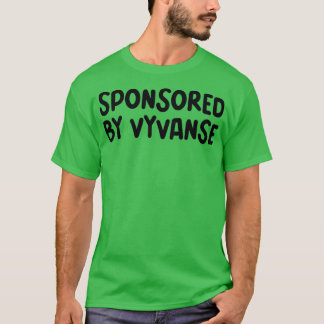 T-shirt sponsorisé par Vyvanse