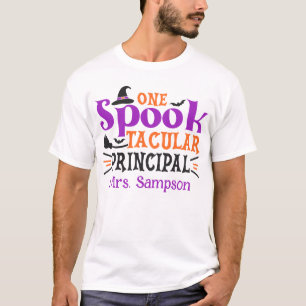 T-shirt "Spook" Tactique Principal Éffrayant Halloween Thé