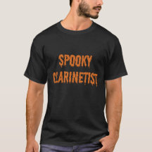 Spooky Claretist Musician Halloween Music