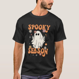 T-shirt Spooky Season Halloween Py Ghost Pumpkin