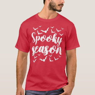 T-shirt Spooky Season  Scary Bat Lover Sky Kittens Hallowe