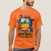 Spooky Vibes Soirées Halloween Gentil Fantôme et C