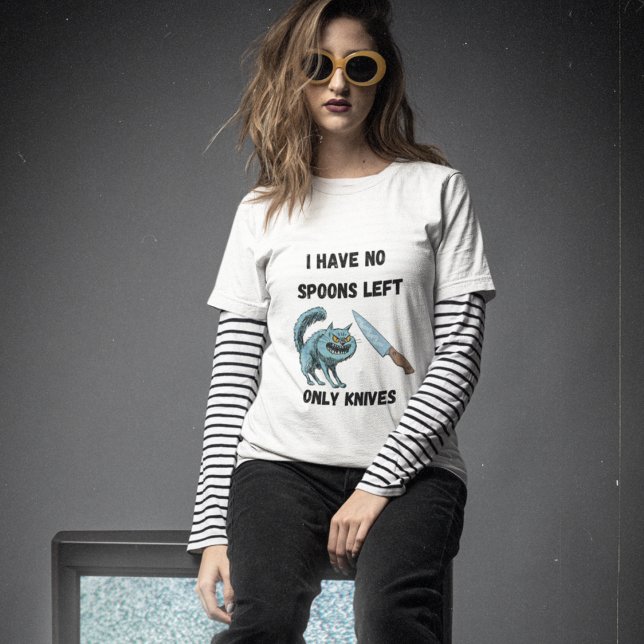 T-shirt Spoonie gigt Théorie de la cuillère Guerrier de la (Spoon Theory)
