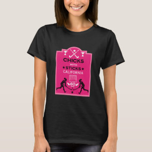 T-shirt Sport de hockey sur gazon féminin