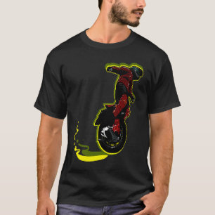 T-shirt Sport de loisir de monocycle cool