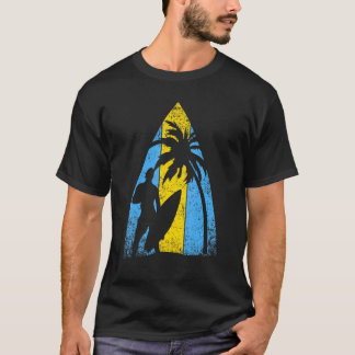 T-shirt Sport de surf sur l'eau de l'océan Surfeur Planche