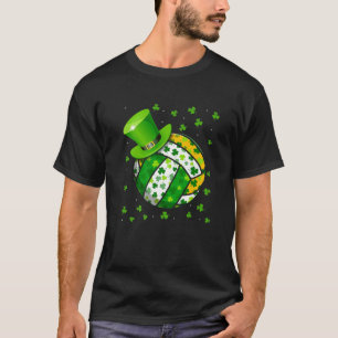 T-shirt Sport de volley-ball Shamrock St. Patrick's Day