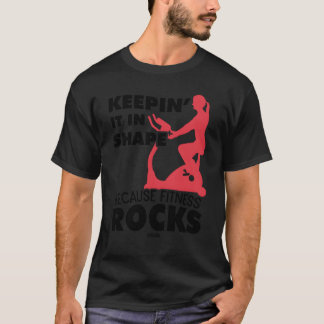 T-shirt Sport épouses mère amincissant gym amis vintage