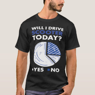 T-shirt Sport Je conduirai Scooter 1