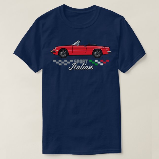 T-shirt sport rouge (Design devant)