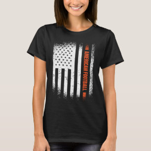 T-shirt Sport Us Drapeau Football Américain 4