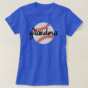 T-shirt sportif de grand-mère de baseball