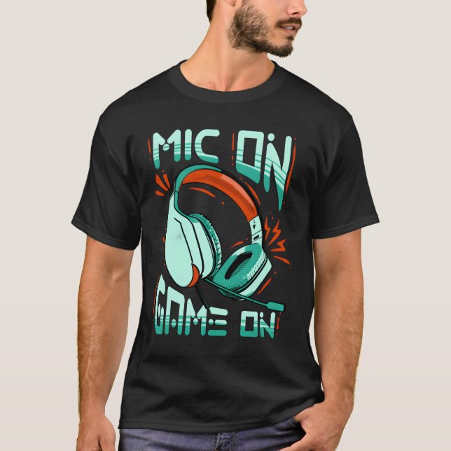 T-shirt Sports Announcer Commentator girl gift (Devant)