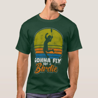 T-shirt Sports Badminton Ball Game friend boy