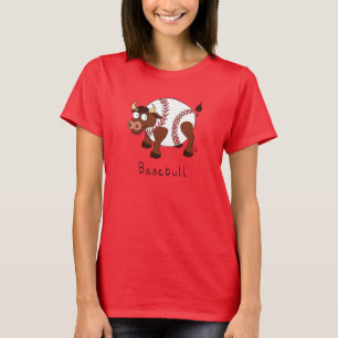 T-shirt Sports caricaturaux pour enfants de baseball